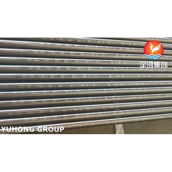 ASTM A268 TP410 Stainless Steel Tube Martensitic Grade for General Corrosion Service