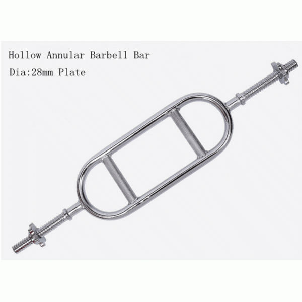 chrome 28mm dia  handle barbell plate ,50mm dia olympic plate  with weightlifting bar