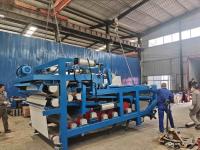 Máquina de secagem da imprensa da correia da máquina da umidade da fibra da mandioca do poder 4kw