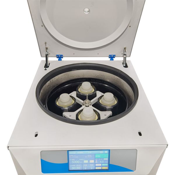 4x1000ml High Capacity Centrifuge Laboratory Floor Standing Centrifuge Precise Speed