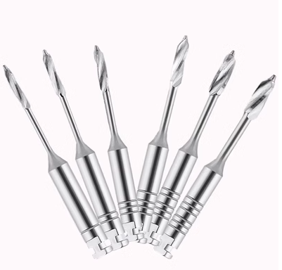 Endodontic Rotary Files Dental Pesso Reamers For Enlarge Canal Easy Identification By The Number Of Grooves