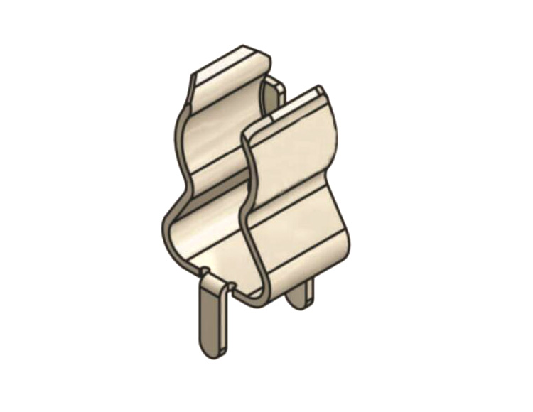 никель патрона предохранителя 10A держателя PCB толщины 5.2x20mm 0.4mm покрыл латунное