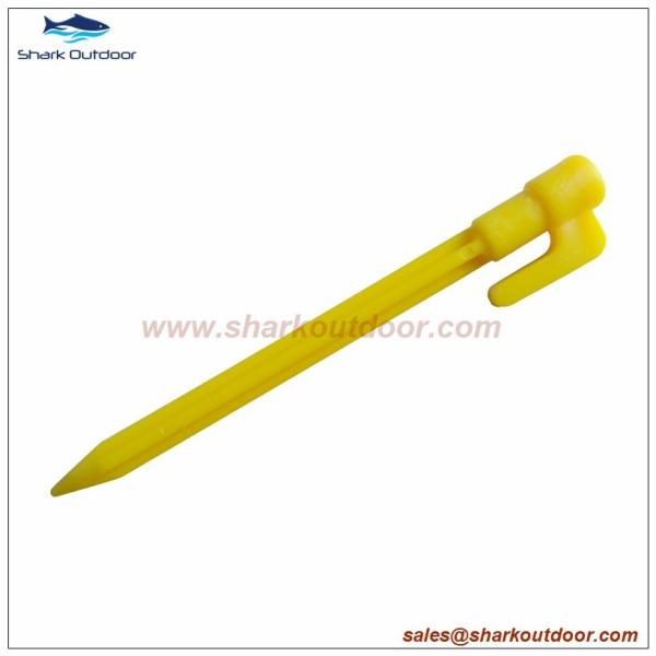 6 Mini Plastic tent pegs tent stake garden pegs