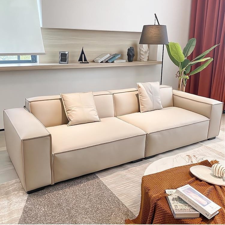 Custom Modern Framed Square Modular Sectional Sofa Eco-Friendly Tufted Comfortable Durable Sponge Fabric Living Room School