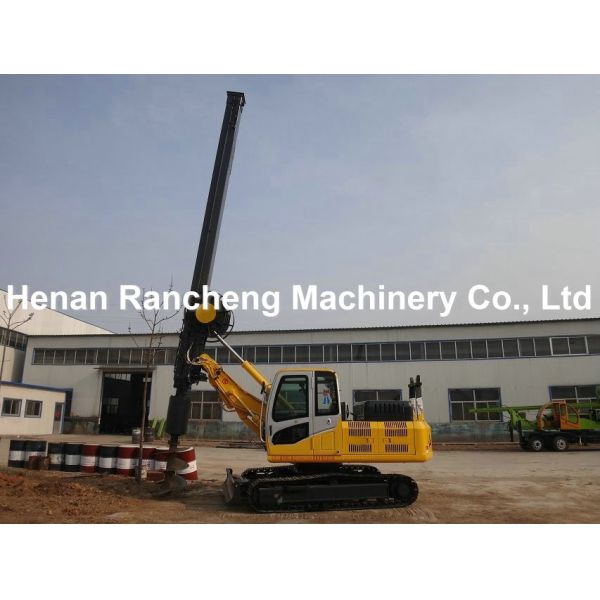 Гидравлический нефтяной цилиндр Ротационная буровая установка 15 м / 20 м Глубина 110 кВт Камминс двигатель