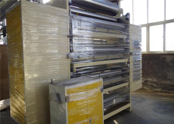 5 Layers Corrugated Cardboard Production Line Fully Automatic 1 Year Warranty