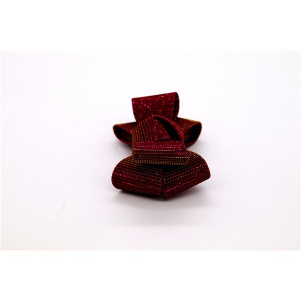 Ribbon coloured bow-tied shoe flower,Handmade footwear ornaments and flower Thread ribbon Beige ,white,black,red ,blue