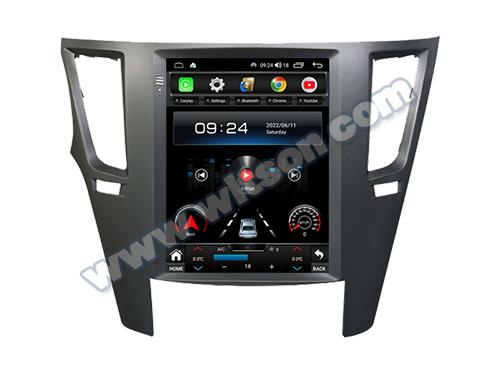 9.7'' Tesla Vertical Screen For Subaru Outback 4 Legacy 5 2009-2014 Left Hand Drive Android Car Multimedia Player