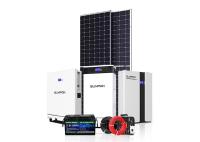 Sistema de energia solar híbrida para residências industriais 3kw 3000w 5kw 10kw Com bateria de lítio