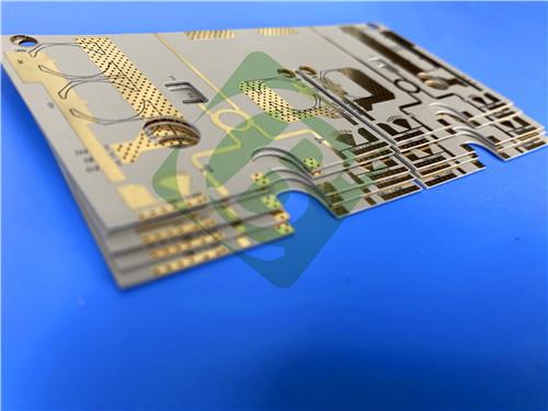 RO4725JXR PCB double-sided copper 0.8mm Thick, 30.7mil Core, and ENIG Finish for Antenna Applications