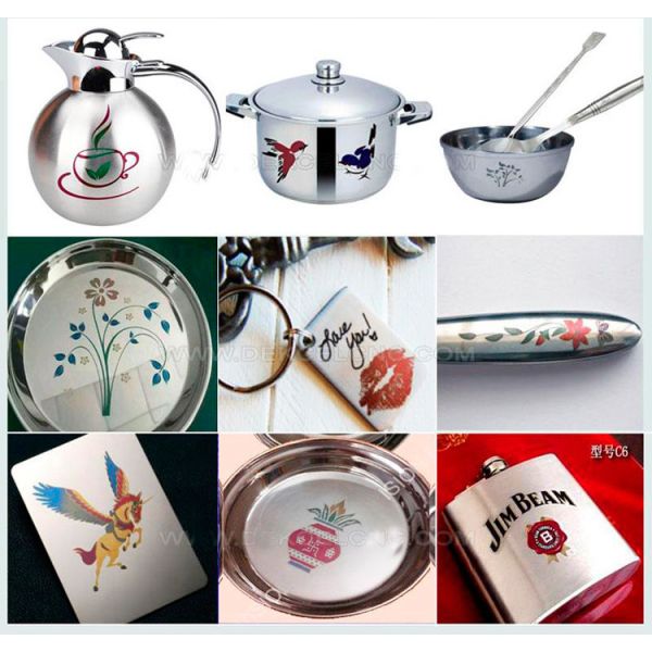 MOPA M6 Metal Marking Machine Color Marking On Stainless Steel , CE / ISO