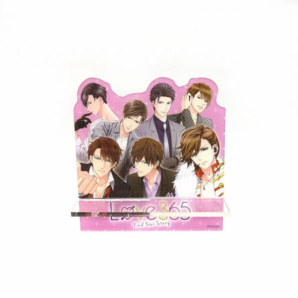 Custom Print Tabletop Desk Display Anime Game Cellphone Holder Acrylic Charms Phone Holder