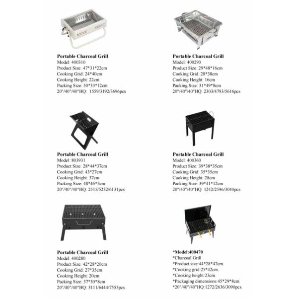 Best Sale Cheap Charcoal Grill Garden BBQ Grill Folding Outdoor Charcoal Smoker Korean Bbq Grill Table