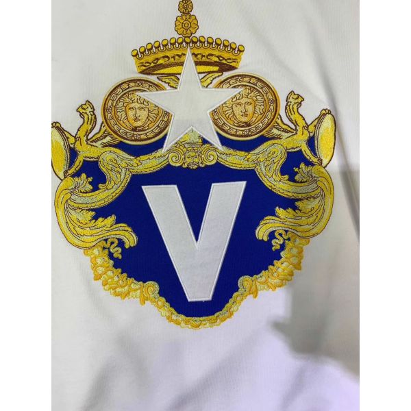 High Quality Men Hip Hop Embroidered Crewneck Fashion Sweatshirt for Men