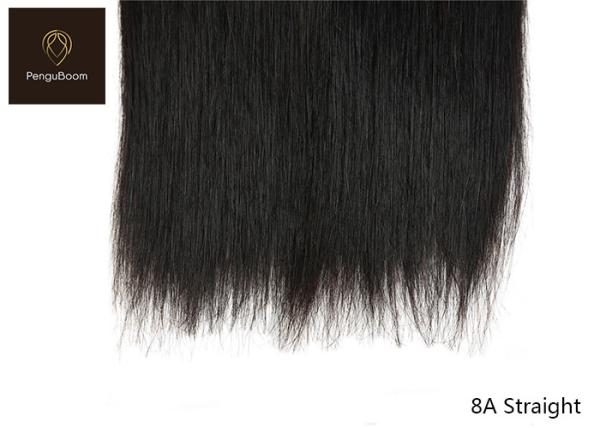 10inch 8A Straight Hair Bundles With Closure