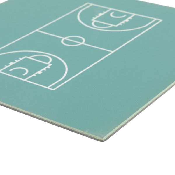 23% Springback Value Silicon Basketball Cpurt Flooring