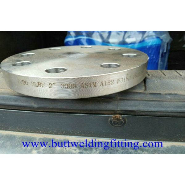 A182 F304 4'' 150lb ASME B16.5 Blind Flanges Forged Stainless Steel Flange