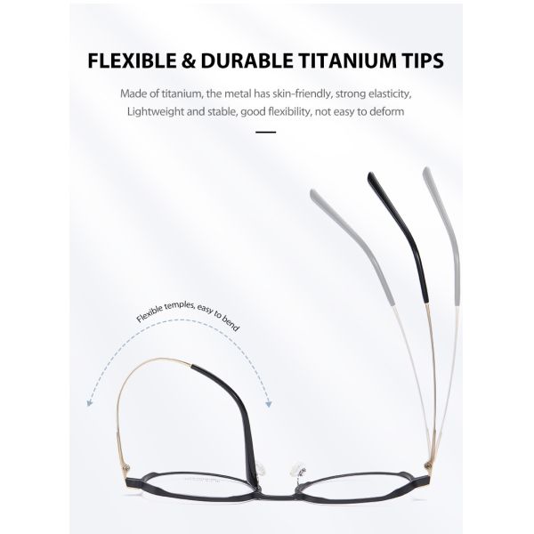 Алюминиевые стекла рамки титана магния, изготовленный на заказ объектив вокруг стекел рецепта