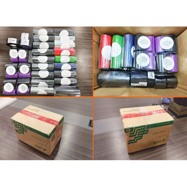 33mm*500m Wax-Based Ribbon for Label Printer COMPATIBLE Black Thermal Transfer Ribbon