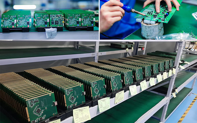 Gerber хранит Bom быстрое PCBA, собрание PCB FR4 HASL неэтилированное