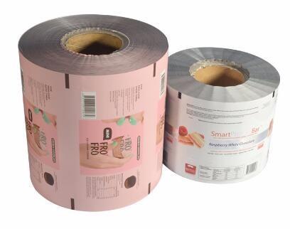 Plastic food packaging Label High Quality Custom Design Printing  Bag Rolls