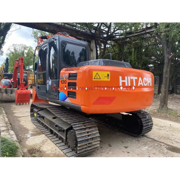 Small Machine Used Mini Excavator Hitachi ZX120 with Original Hydraulic Pump