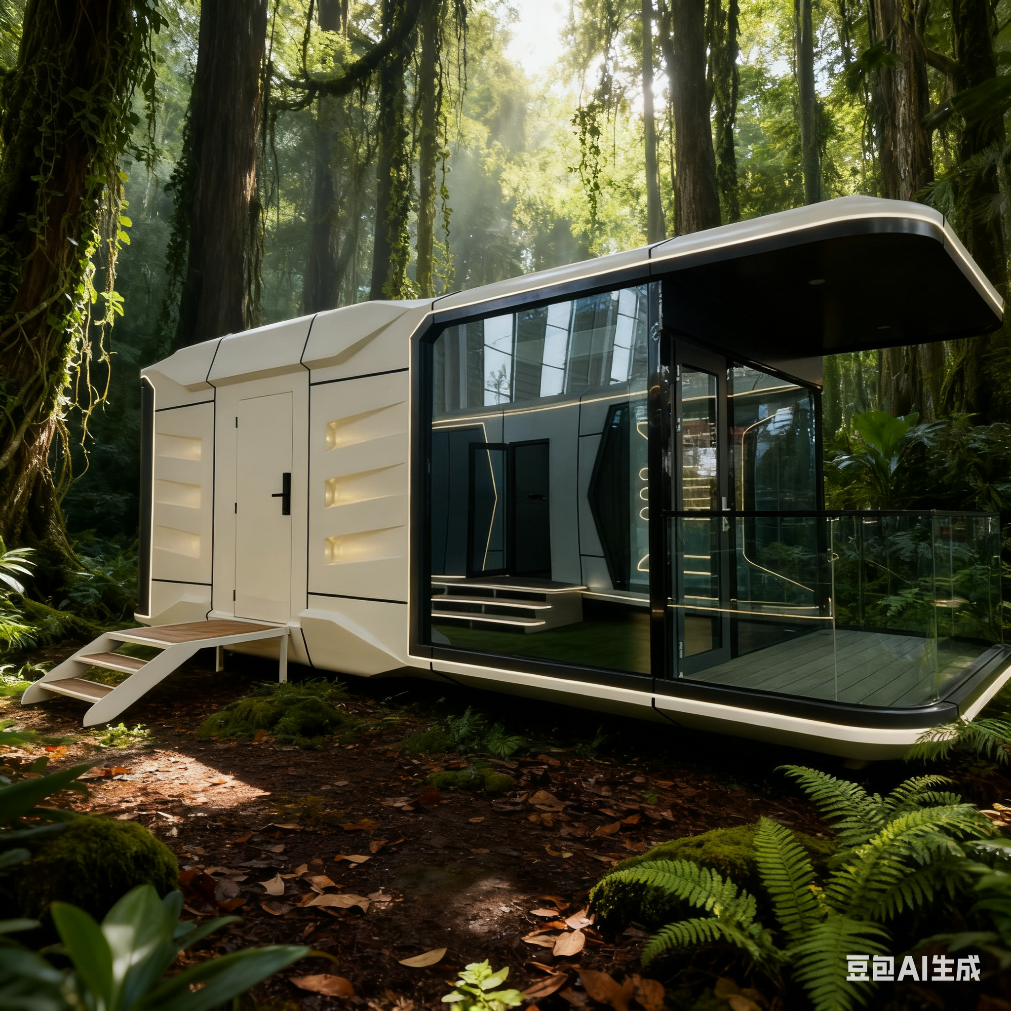 Total Net Weight 7 Tons High 3400 Space Capsule House with Modern Design