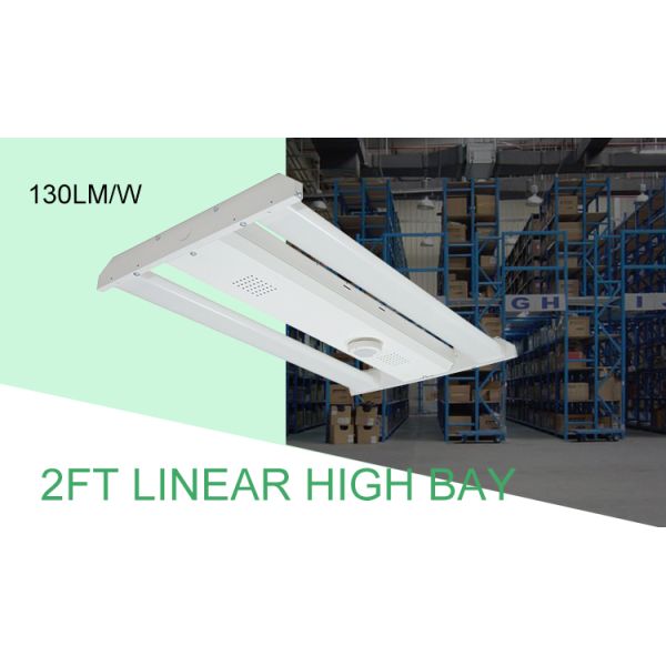 95W 140lm/w 2FT 4FT Linear High Bay Light Fixture 100-277V For Commercial Office
