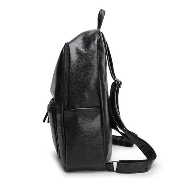 New Travel Backpack Korean Women Backpack Leisure Student Schoolbag Soft PU Leather Women Bag