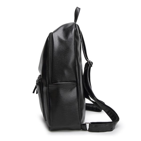 New Travel Backpack Korean Women Backpack Leisure Student Schoolbag Soft PU Leather Women Bag