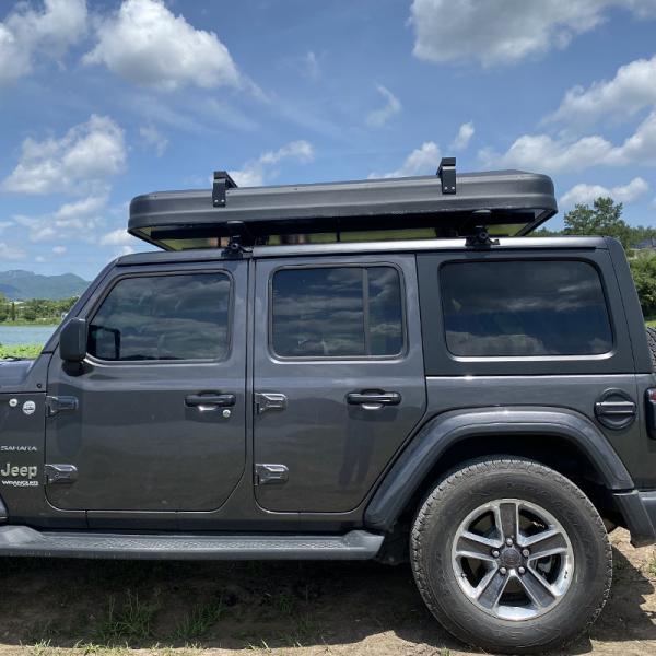 Fold Out Rooftop Tent 280g Polyester Aluminum Honeycomb Panel