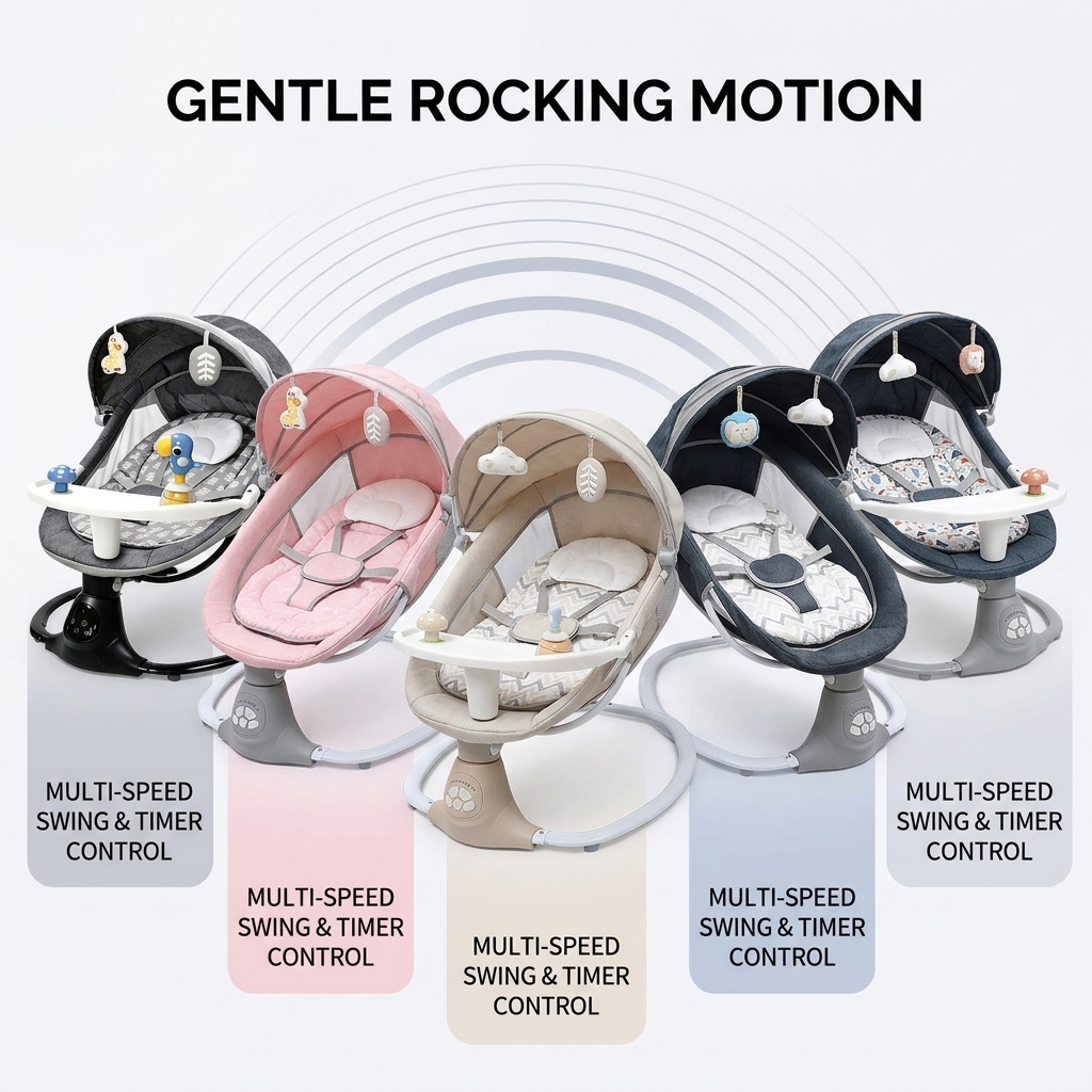 German Market Electric Infant Rocker European Standard with CE EN 71 Safety Certification