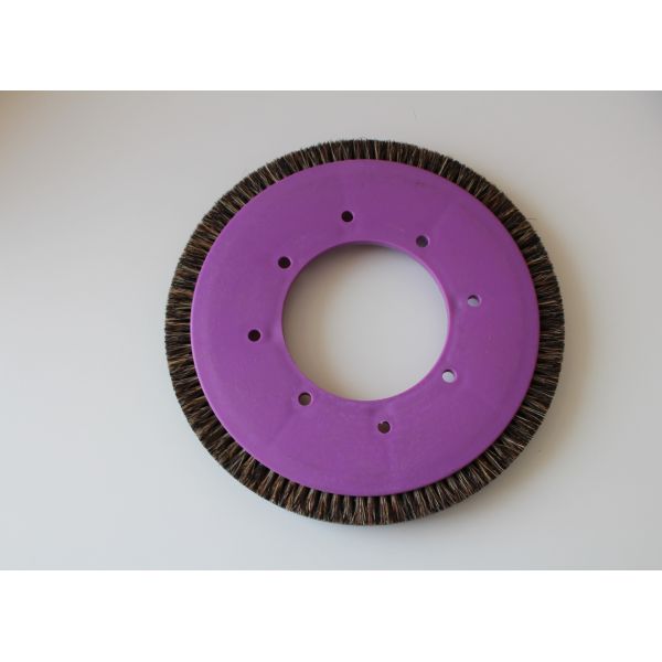 Стендерные машины Части машины для отделки Машины для чистки Рулевое колесо Смешанная щетка Свинская шерсть Пластиковое тело 8 отверстий Тип на заказ