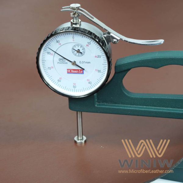 Durable Vegan Synthetic Microfiber Leather For Belt