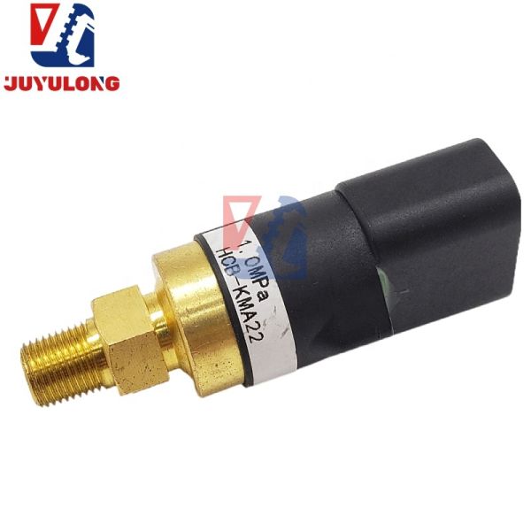 JUYULONG New HCB-KMA23 KMA22 Pressure Switch Sensor for Kato HD520 700 820 1430 Distribution Valve Excavator Both New Used