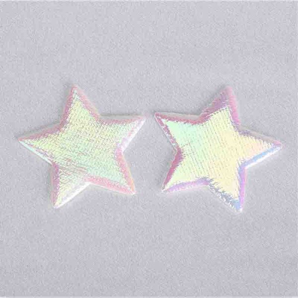 Ultrasonic Embossing Sequin Appliques Use In Hair Pin Headband Accessories