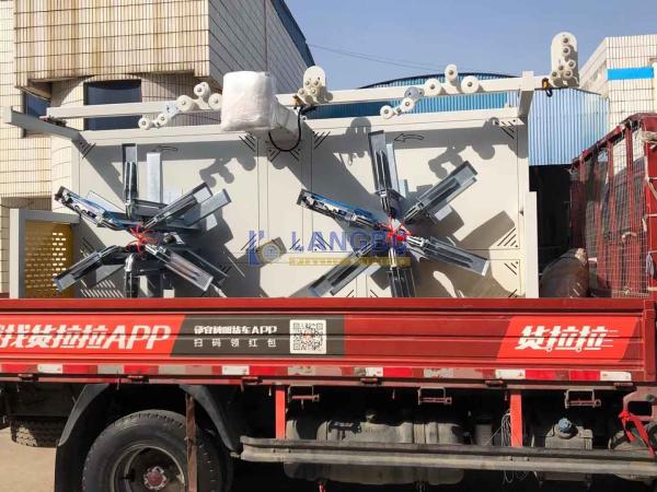 HDPE Pipe Coiler Machine For Processing Pipes 1600-3200mm Coiling Range