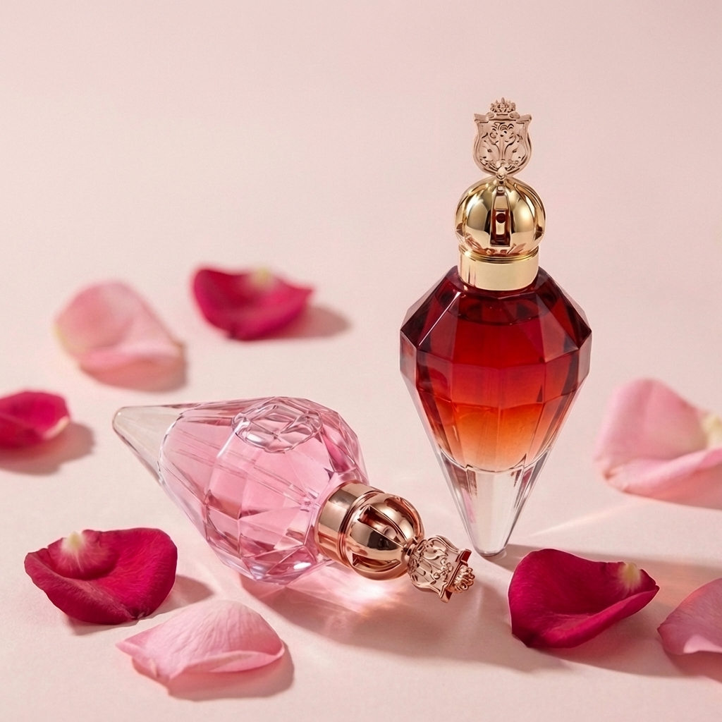 Anding Supplier Premium Custom 90ml Rhombus Refillable Spray Luxury Empty Glass Perfume Bottle