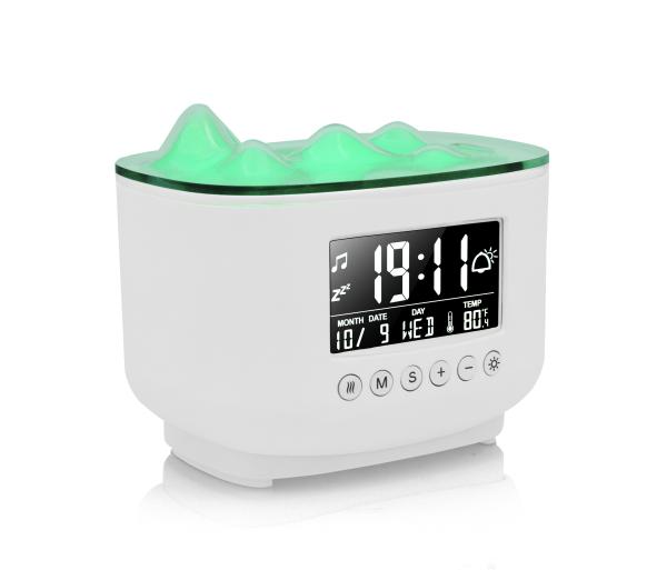Iceberg LED Clock Alarm Design Aroma Diffuser Manufacturer-Design And Develop--Cost Solution Provider