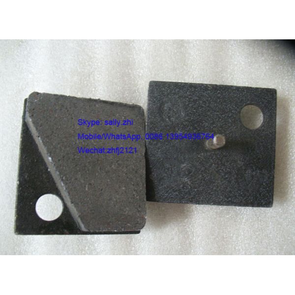 4120000087044 Second Friction Block, 4120000087043 Main Friction Block for  wheel loader