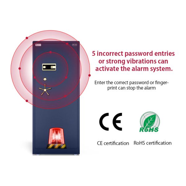 Large Jewelry Watch Winder Safe Best Home Biometric Fingerprint Lock