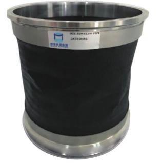 PTFE 150mm-400MM length Industrial Flexible Connectors / flexible pipe connector