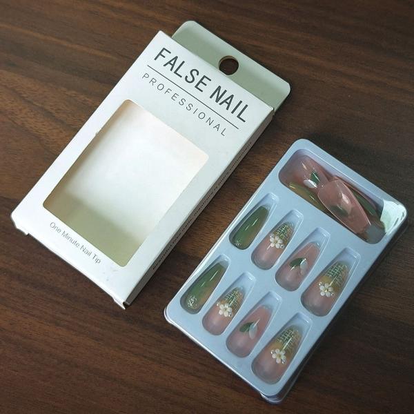 Normal special Material  Nails Packaging Box Custom Nail Polish Box For Press Ons