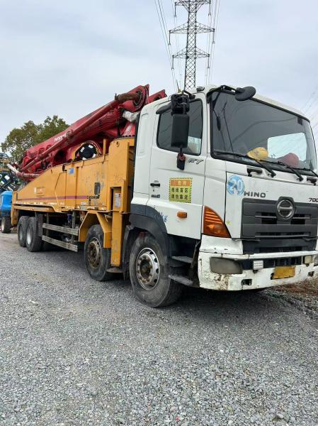 2012 Putzmeister Used Concrete Pump Truck 49m With HINO Chassis