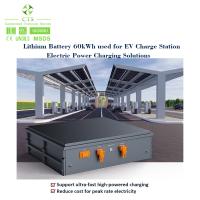 A bateria de armazenamento de carregamento rápida do lítio de 614V 200AH, bateria de lítio de lifepo4 614v100ah, bateria 60kw para carros elétricos carrega