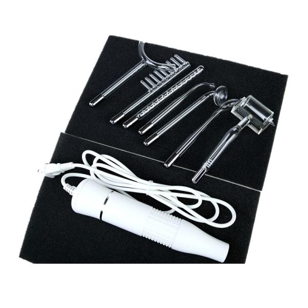 7 Tubes High Frequency Facial Device Electrotherapy Body And Facial Treatment Wand