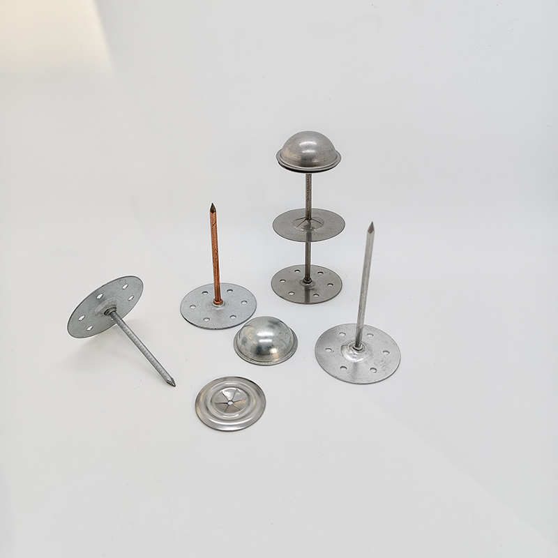 Galvanized Steel Insulation Self Adhesive Stick Duct Pin Anti-Corrosion Fire Resistant Durable