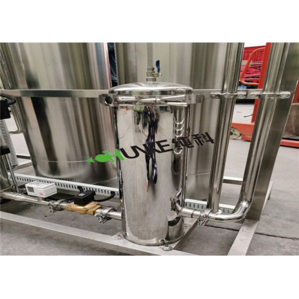 Stainless Steel Pure Water Treatment Plant For Juice Processing