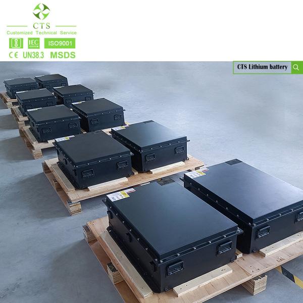 Pacote de bateria Lifepo4 personalizado de 72V 200AH para carros elétricos com comunicação CAN