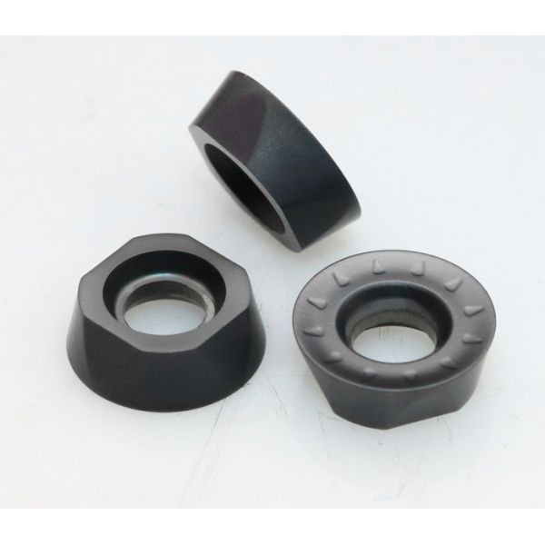 Tungsten Carbide Insert Milling Cutters , Indexable Cutting Insert TiCN Coating